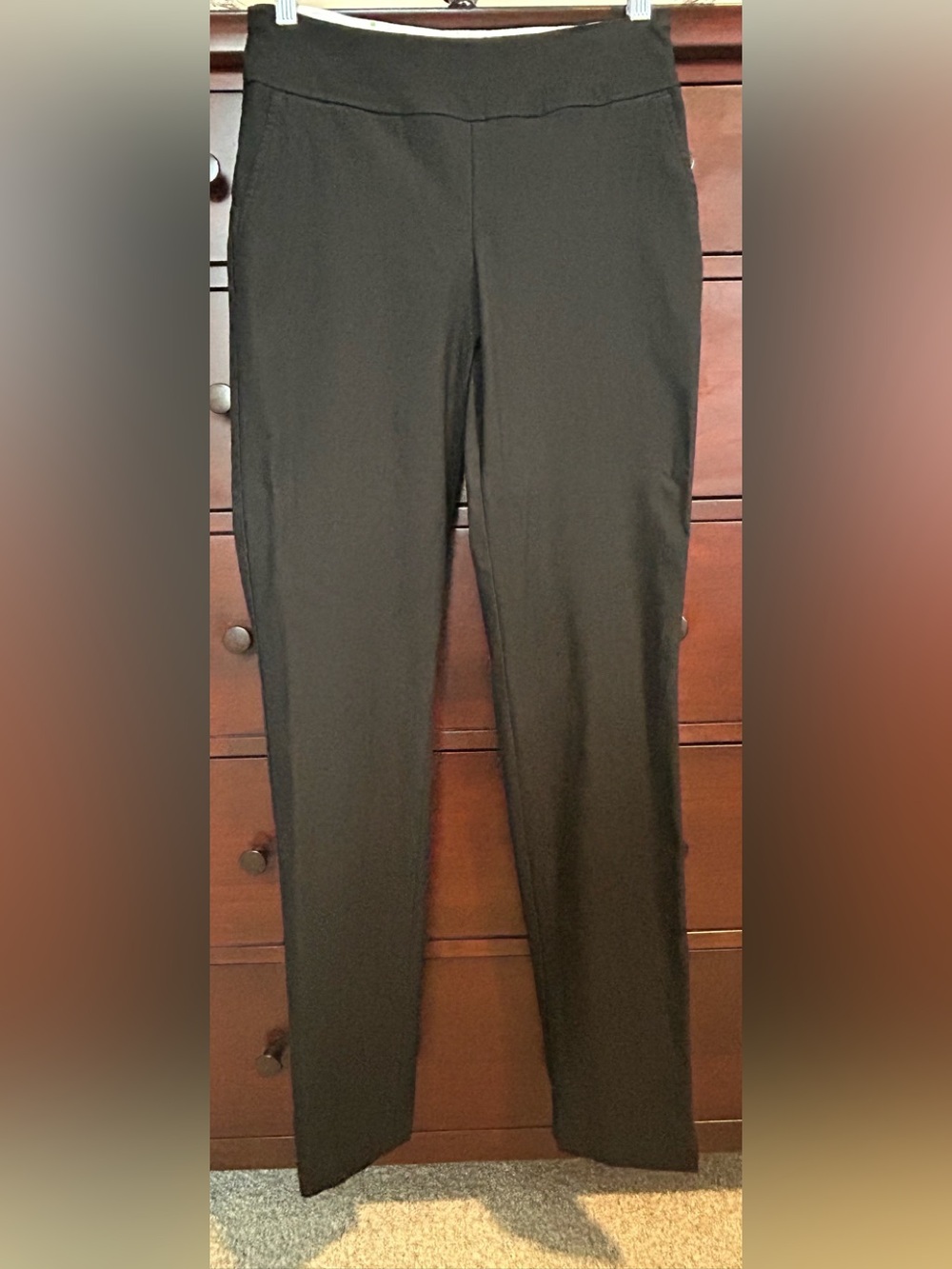 Swing Control Golf Pants - Black Women's Pull-On Slim Leg